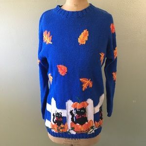 vintage picone sport crew neck sweater